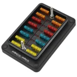 One In And One Out 12-Way Fuse Box LED Indicator With Sticker - Image 2