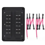 One In And One Out 12-Way Fuse Box LED Indicator With Sticker - Image 4