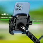 Kewig Motorcycle Bicycle Non-Blocking Mobile Phone Camera Navigation Bracket - Image 6