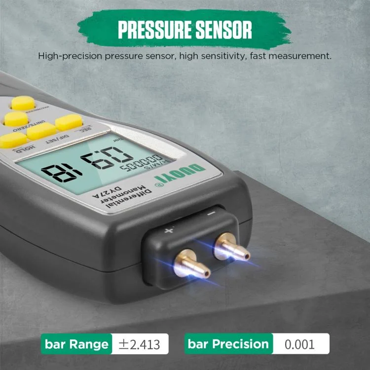 TBD06059151_B5.webp DUOYI Digital Brake Vacuum Pump Measuring Gauge Differential Pressure Gauge - Image 6
