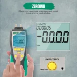 DUOYI Digital Brake Vacuum Pump Measuring Gauge Differential Pressure Gauge - Image 8