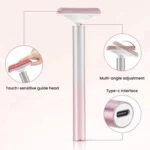 Red Light Facial Wand Eye Neck Massager With Vibrating for Lifting, Dark Circle Reduction - Image 7