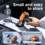 HD001 Portable Multifunctional Car Cordless Vacuum Cleaner Safety Hammer Suction Blower All In One Machine - Image 14