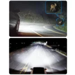 2pcs Mini 1:1 Direct Plug Car LED Headlight Bulb - Image 10