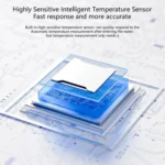 LED Screen IPX9 Waterproof Baby Bath Smart Electronic Thermometer - Image 7