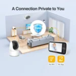 5 inch LCD Screen Auto Night Vision Baby Monitor - Image 6