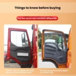 Truck Door Seam Large D Triangle Reinforced Waterproof Rubber Seal Strip - Image 7