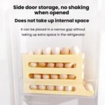 2pcs Kitchen Eggs Organizer 4-layer Slide Refrigerator Eggs Rack Automatic Rolling Tray Drop-proof Carton - Image 8