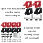 Car Quick-Fix Adjustable Rubber Clip Installation Clamp - Image 2