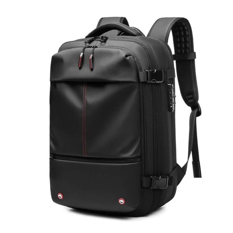 Large Capacity Short Trip Computer Luggage Bag Vacuum Compression Expandable Men Double Shoulder Bag
