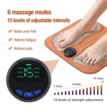 EMS Smart 6-mode 15-level 3D Foot Massage Pad Microcurrent Foot Massager - Image 4