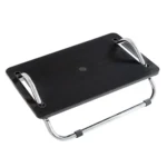 Adjustable Under Desk Foot Rest for Office Ergonomics, Anti-Cross Leg Design Foot Stool