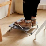 Adjustable Under Desk Foot Rest for Office Ergonomics, Anti-Cross Leg Design Foot Stool - Image 3