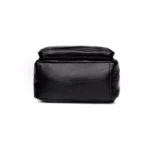 Casual Women Shoulder Bag PU Leather Simple Versatile Trend Female Backpack Student Travel Schoolbag - Image 3