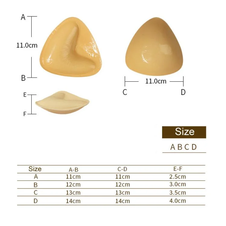 TBD06059440_B2.webp Double-Sided Silicone Thickened Inserts Gather Triangle Breast Pads - Image 3