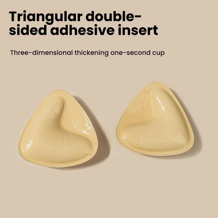 TBD06059440_B4.webp Double-Sided Silicone Thickened Inserts Gather Triangle Breast Pads - Image 5