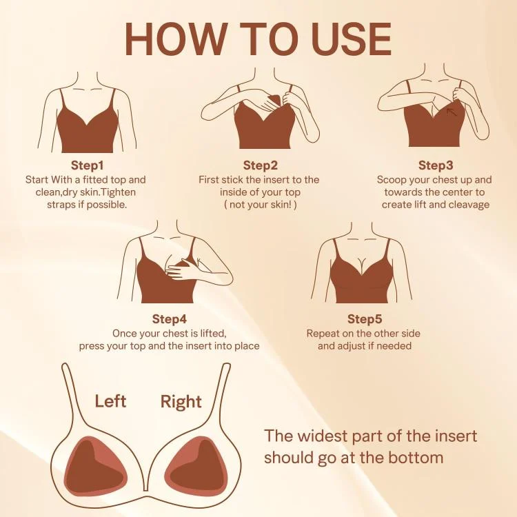 TBD06059440_B7.webp Double-Sided Silicone Thickened Inserts Gather Triangle Breast Pads - Image 8