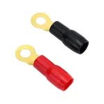 Car Audio Modification Brass Terminal Insulation Soft Sheath Set - Image 4