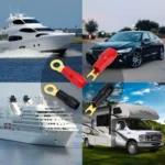 Car Audio Modification Brass Terminal Insulation Soft Sheath Set - Image 6