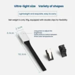 Portable Clip Book Lamp Mini Desk Lamp Learning Reading Rechargeable Clip Bookmark Light - Image 4