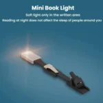 Portable Clip Book Lamp Mini Desk Lamp Learning Reading Rechargeable Clip Bookmark Light - Image 10