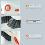 2-in-1 Detachable Window Sill Gap Brush Groove Cleaning Brush - Image 6
