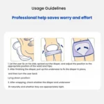 KangYi Doctor 30pcs /Pack 70x37cm Gourd-shaped Diapers for Elderly Adults - Image 9