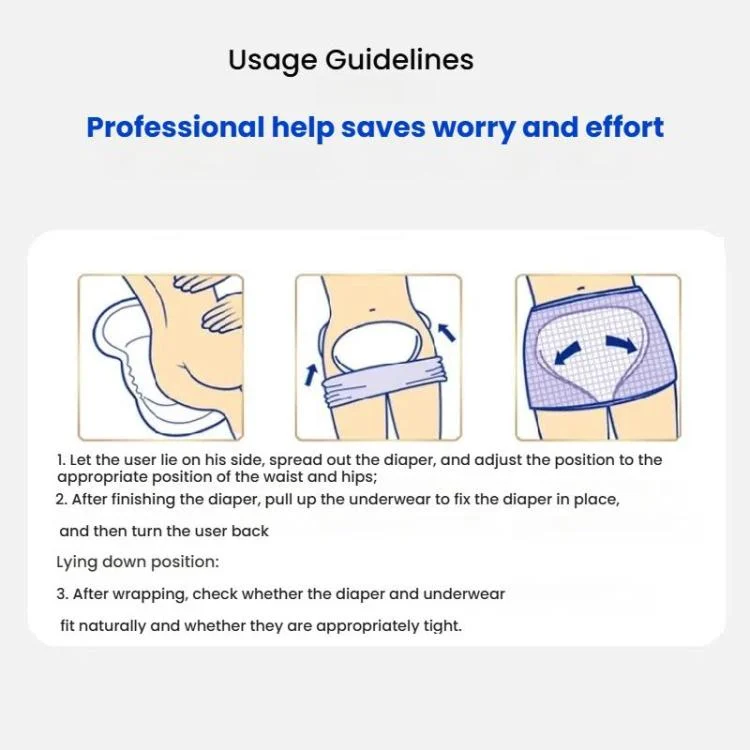 TBD06059659_8.webp KangYi Doctor 30pcs /Pack 70x37cm Gourd-shaped Diapers for Elderly Adults - Image 9
