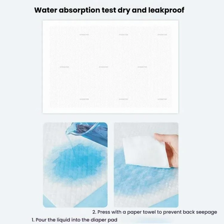 TBD06059679_7.webp KangYi Doctor 10pcs /Pack 60x90cm Reinforced Diaper Pad Disposable Bed Sheet - Image 8