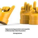 4pcs /Set Car Gesture Valve Tire Decorative Rubber Cap - Image 3