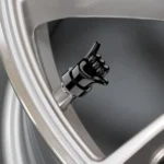 4pcs /Set Car Gesture Valve Tire Decorative Rubber Cap - Image 5