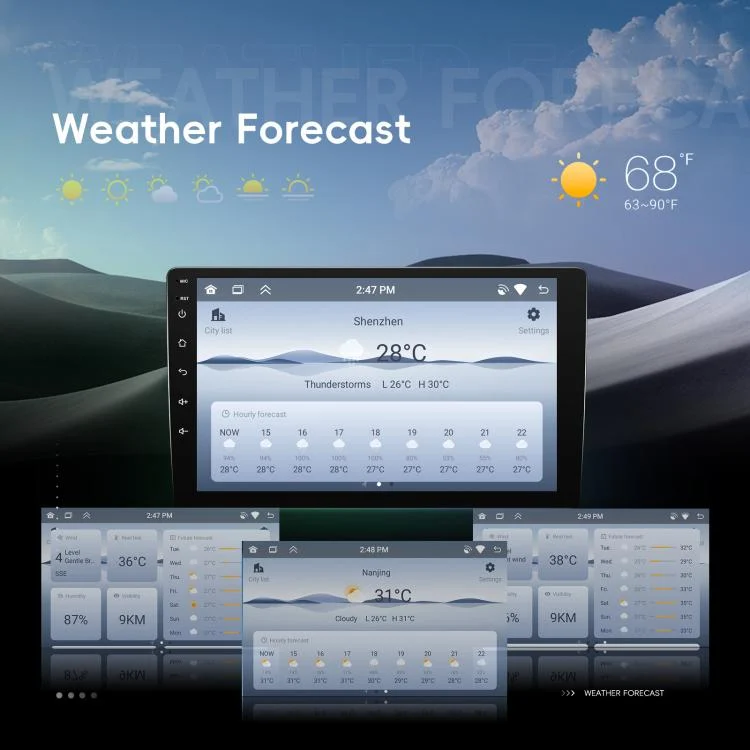 TBD06059697_B14.webp 9 Inch Android 4+64G Dual-Butt Large Screen Car Carplay Built-In DAB Car Central Control Integrated Navigation System - Image 15