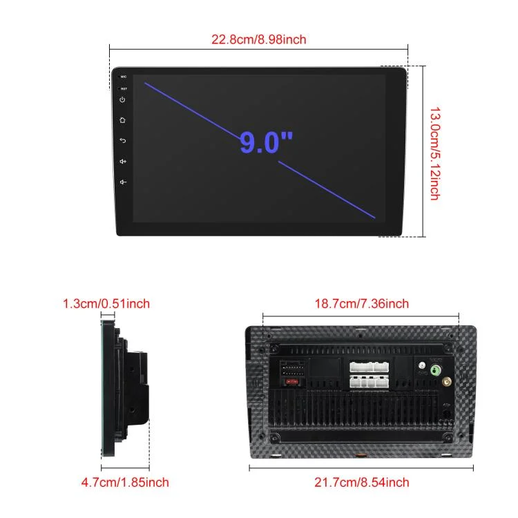 TBD06059697_B17.webp 9 Inch Android 4+64G Dual-Butt Large Screen Car Carplay Built-In DAB Car Central Control Integrated Navigation System - Image 18
