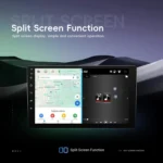 9 Inch Android 4+64G Dual-Butt Large Screen Car Carplay Built-In DAB Car Central Control Integrated Navigation System - Image 5