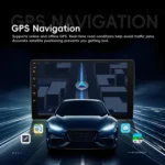 9 Inch Android 4+64G Dual-Butt Large Screen Car Carplay Built-In DAB Car Central Control Integrated Navigation System - Image 9