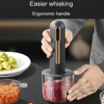 Small Baby Food Processor Kitchen Multifunction Cordless Electrical Meat Grinder - Image 5