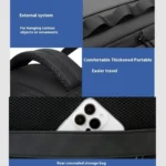 BANGE BG-3055 Men Large Capacity Shoulder Bag Expanded Capacity Business Travel Backpack - Image 13