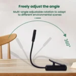 Portable Book Clip Lamp Dormitory Eye Protector Table Lamp Bedroom Night Lights - Image 6