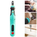 Mini USB Charging 3-speed Electric Grinder Carving Pen DIY Painting Cutting Drilling Micro Electric Drill - Image 2