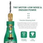 5-speed Mini Electric Grinder Micro Drill Metal Glass Ceramic Grinding Carving Cutting And Polishing Tools - Image 4