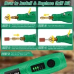 5-speed Mini Electric Grinder Micro Drill Metal Glass Ceramic Grinding Carving Cutting And Polishing Tools - Image 7