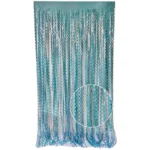 2Packs 1x2m Wave Foil Fringe Curtain Party Anniversary Birthday Background Decoration Venue Props