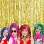 3pcs Cosplay Disco Wigs Foil Tinsel Shiny Party Hats Funny Atmosphere Festive Decoration Performance Props - Image 6