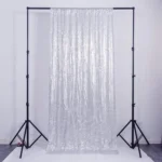 Hotel Wedding Banquet Site Background Curtains Embroidered Cloth Sequin Curtains Festival Party Decoration