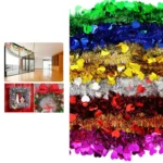 Heart-shaped Ribbon Party Supplies Birthday Christmas Wedding Room Decoration Strips Garlands - Image 2