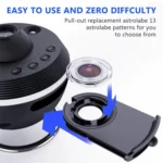 USB Plug-in Space Ball HD Galaxy Projector Lamp Dynamic Meteor Starry Sky Atmosphere Light - Image 4