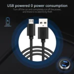 W1 Car HUD Head-up Display GPS Speedometer Speed Display - Image 10