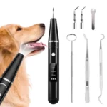 Pet Ultrasonic Teeth Cleaner Dog Tooth Brushing Kit Plaque Tartar Remover Dental Care Tool - Image 3