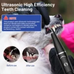 Pet Ultrasonic Teeth Cleaner Dog Tooth Brushing Kit Plaque Tartar Remover Dental Care Tool - Image 8