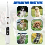 Pet Ultrasonic Teeth Cleaner Dog Tooth Brushing Kit Plaque Tartar Remover Dental Care Tool - Image 10